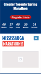 Mobile Screenshot of mississaugamarathon.com